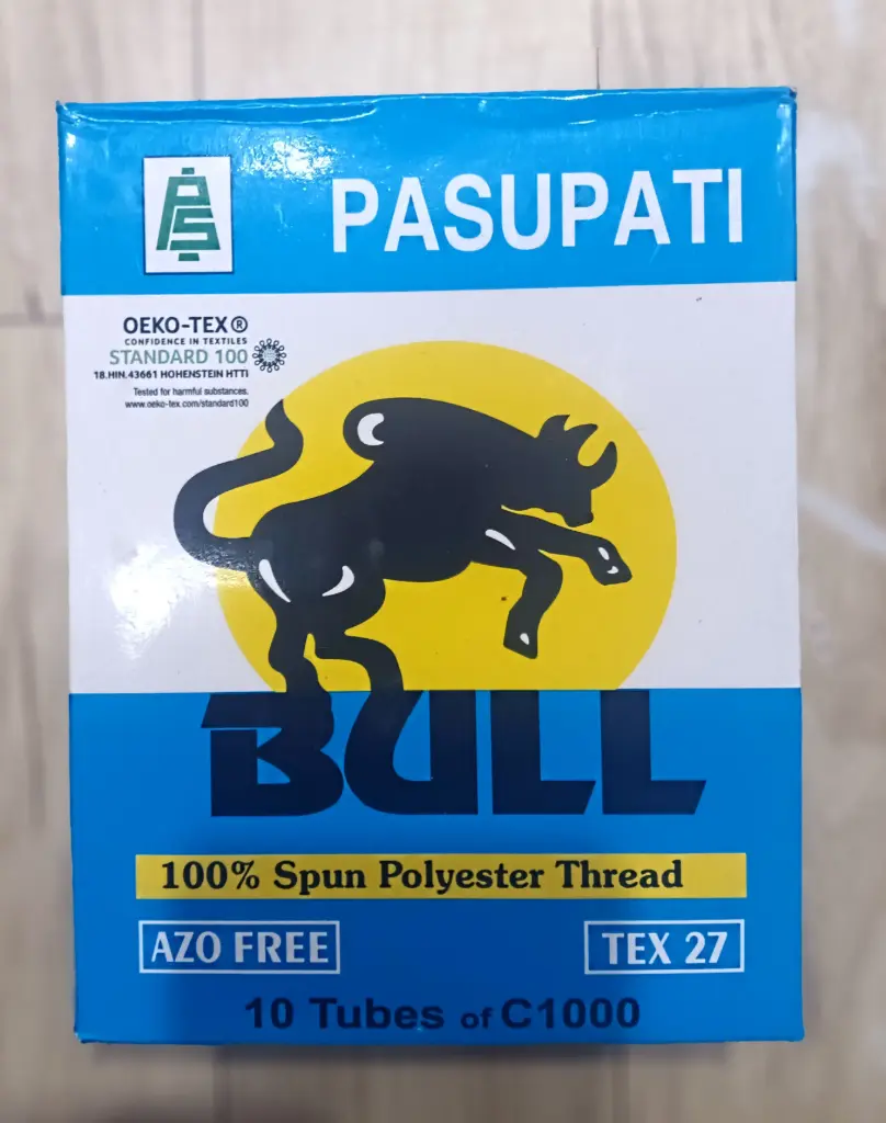 PASUPATI (BULL)1000 mtr Threads Box