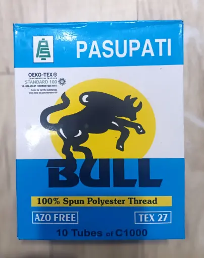 PASUPATI (BULL)1000 mtr Threads Box