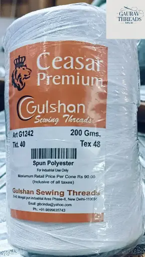 CEASURE THREAD (Gulshan sewing thread)10000 mtr cone